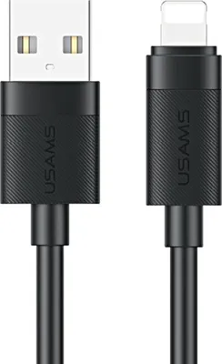 Image de Câble Usams U94 12W Lightning vers USB-A   1 m noir