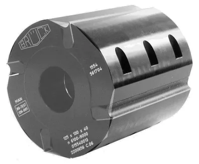 Produktbild von BRÜCK Hobelkopf SILENCE TOOLS 125 x 180 x 40 mm Z 4 | 125404180
