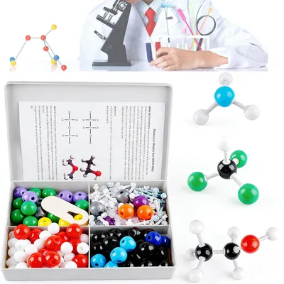 Molekülbaukasten 240 Teile, Chemie Modell für Studenten