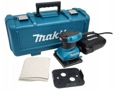 Zdjęcie produktu dla Makita BO4556K, Szlifierka orbitalna, 14000 OPM, 1,5 mm, 0,75 mm, Prąd przemienny, 230 V