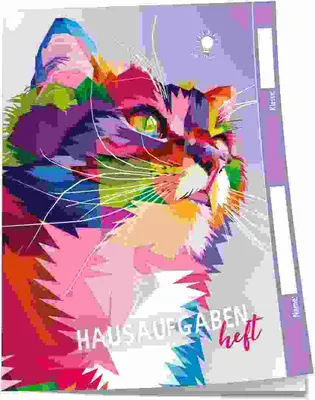 Produktbild von VERLAG: TRÖTSCH Trötsch Hausaufgabenheft für Schlaue Color Cat