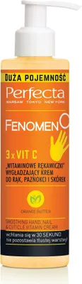 Productafbeelding van PERFECTA Fenomen C Vitamine Handschoenen, verzachtende handcrème voor nagels en nagelriemen, 195 ml