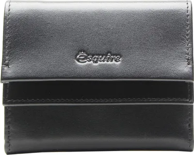 Image de Esquire porte-monnaie New Silk Wallet Black noir