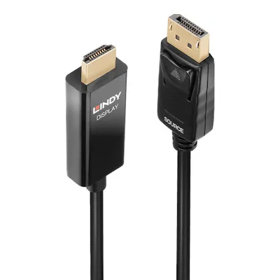 Produktbild von LINDY DisplayPort an HDMI Adapterkabel mit HDR 2m