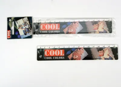 Produktbild von Kunststoff Lineal "Cool" 16cm