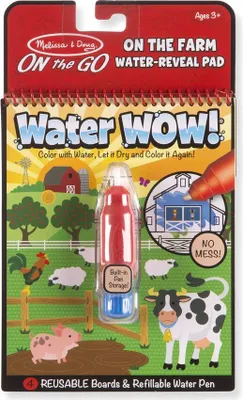 Immagine prodotto di Melissa & Doug libro da colorare con l'acqua Water Wow Farm