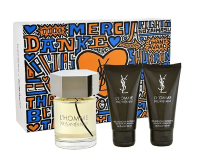 Obrázok produktu pre Yves Saint Laurent L'Homme toaletná voda 100ml s mini 10ml a gélom 50ml