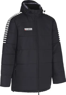 Produktbild von DERBYSTAR Hyper Stadionjacke, Gr.XL, schwarz weiss