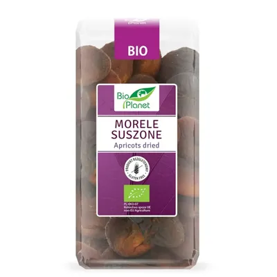Zdjęcie produktu dla Morele suszone bezglutenowe400g BIOPLANET