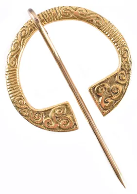 Produktbild von Keltische Ringfibel, Messing