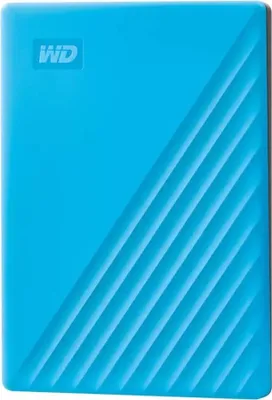 Produktbild von Western Digital My Passport  6TB Blau  USB 3.2 Gen 1