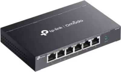 Obrázok produktu pre TP-Link Omada DS106P prepínač, 6 portov, PoE+