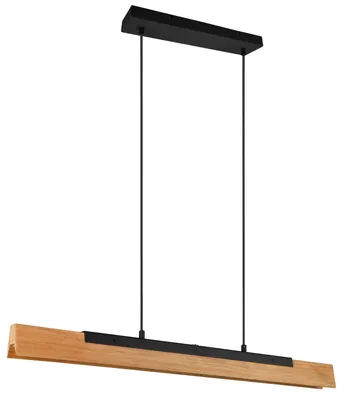 Produktbild von TRIO LED-Pendelleuchte Kerala 341610132 schwarz, 25 W, 3000 lm, 3000 K
