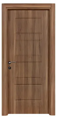 Zdjęcie produktu dla Eleganckie brązowe drzwi wejściowe do mieszkania, designerskie drzwi pojedyncze, drzwi hotelowe, kompletne drzwi
