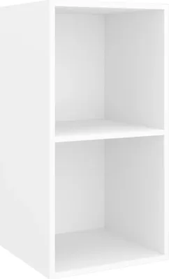 Produktbild von vidaXL TV-Wandschrank Weiß 37x37x72 cm Holzwerkstoff