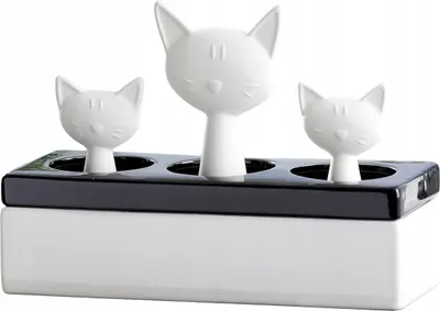 Produktbild von Keramischer Luftbefeuchter Katzen Aromatherapie Ohne Strom Dekoration Wenko