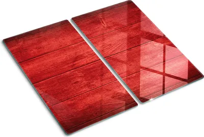 Obrázek produktu pro Kryt varné desky – Kryt na indukční desku – Ochranná skleněná deska – 2x30x52 cm – Skleněné ochranné desky na sporák – Odolná proti poškrábání a nárazům – Snadné čištění – Hygienická – Tvrzené sklo – Protiskluzové nožičky – Dřevěné desky