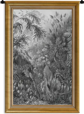 Produktbild von MuchoWow® Wandteppich Wandbehang Kunst - Maler - Gold - Liste 60x90 cm Tapisserie Dekoration Wandtuch - Foto-Teppich - Abwaschbar