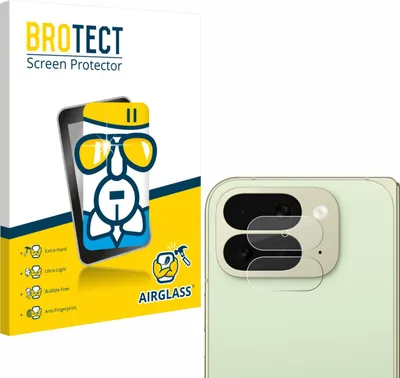 Produktbild von BROTECT Schutzglas für Google Pixel 10 Pro Fold (NUR Kameraschutz) Schutzfolie Panzer Folie Glas Display Schutz klar