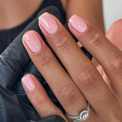 Immagine prodotto di Unghie finte rosa, 24 pezzi, corte, lucide, coprenti