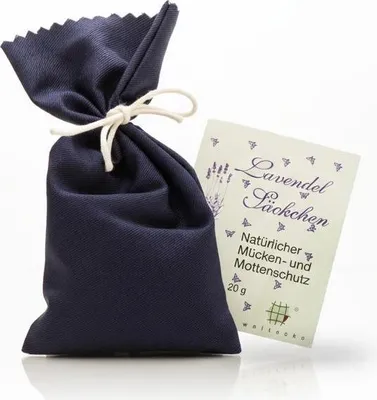 Produktbild von Weltecke Lavendelsäckchen 20g mit echtem Lavendel zum Entspannen