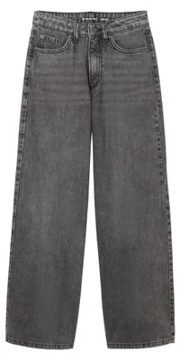 Zdjęcie produktu dla TOM TAILOR, dziewczęce jeansy z szerokimi nogawkami, model 10219 - używane, kolor: jasnoszary denim