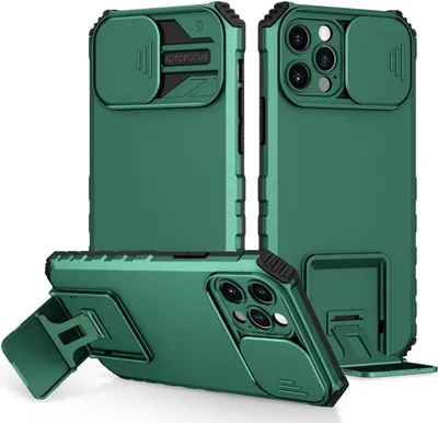 Produktbild von König Design Hülle kompatibel mit Apple iPhone 15 Pro Kunststoff Soft Handyhülle - Handy Case Grün