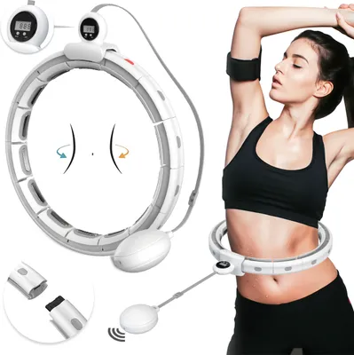 Produktbild von Welikera Hula-Hoop-Reifen Smart Hula Hoop mit 20 Segments,360° Massage, Geeignet für Anfänger