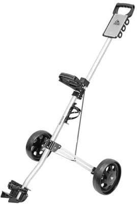 Produktbild von Famanu Golftrolley leicht mit 2 Rädern und Scorekartenhalter - Schwarz