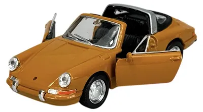 Produktbild von Welly Porsche 911 901 Targa Braun 1:34 Die Cast Metall Modell Neu im Kasten 43873