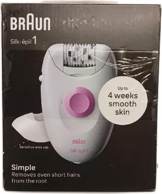Produktbild von Braun Silk Epil 1 Elektrischer Epilierer Damen Kabel Rasur ideal Trimmer
