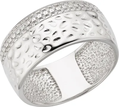 Produktbild von Zeeme Silber Ring 925/- Sterling Silber weiß 019 (60,0) Zirkonia weiß 360272124-M