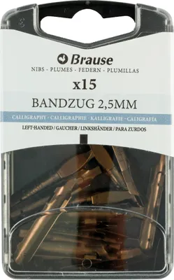 Produktbild von Brause Schachtel mit 15 Bandzugfedern für Linkshänder 158525B