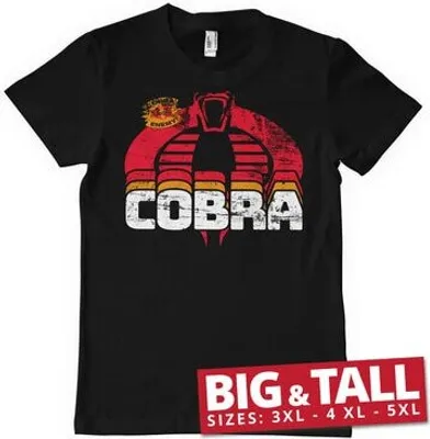 Produktbild von Cobra Enemy Big & Tall T-Shirt - 4XL - Black