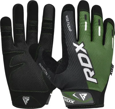 Produktbild von RDX Sports Trainingshandschuhe - F43 - Touchscreen-Handschuhe - Armeegrün - S