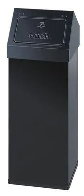 Produktbild von Dutch Design Carro-Push Abfallbehälter 110 Liter schwarz (31004805)