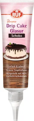 Produktbild von RUF Drip Cake Glasur Schoko