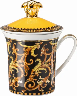 Zdjęcie produktu dla Kubek Rosenthal Versace 30 years z pokrywką Barocco
