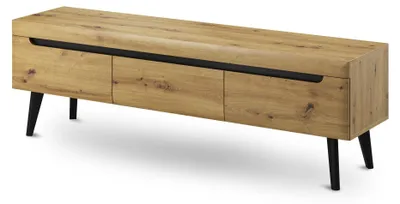 Immagine prodotto di Mobile TV a basso profilo, legno di quercia artigianale