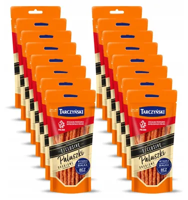 Produktbild von Tarczynski Kabanossi Sticks 16x 95g - Geflügel & Schweinefleisch Cabanossi