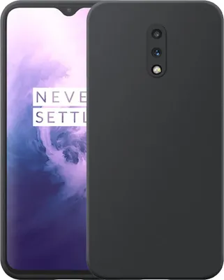 Immagine prodotto di Adatto per OnePlus 7 Custodia del telefono nero Custodia flessibile in silicone TPU - Custodia posteriore flessibile in silicone TPU - Nero - Smartphonics