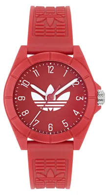 Produktbild von Adidas Uni Uhr PROJECT FOUR Kunststoff rot AOST24573