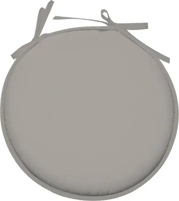 Image de Galette ronde en polyester couleur uni