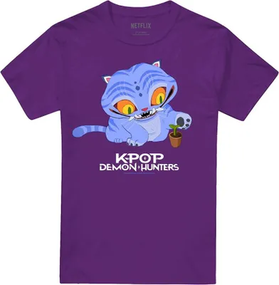 Produktbild von K-Pop Demon Hunters - "Cute" T-Shirt für Herren/Damen Uni TV20277 (3XL) (Violett)