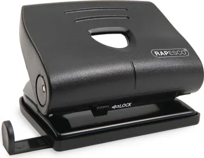 Produktbild von Rapesco 825, Schwarz, Metall, 25 Blätter, 410 g