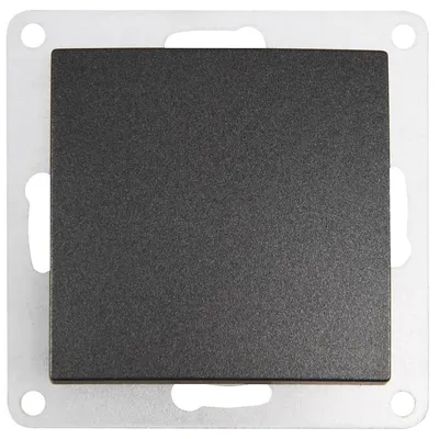 Produktbild von Blindabdeckung / Blende McPower "Flair", anthrazit