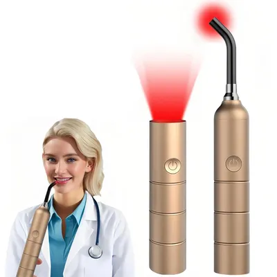 Produktbild von Lichttherapiegeräte, Schmerztherapie-Licht (Modell 1301), Nahinfrarot-Lichttherapiestab mit LED-Licht 630, 660, 855, 940 nm