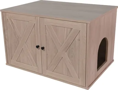Produktbild von Katzenstreuschrank mit Seiteneingang und Trennwand