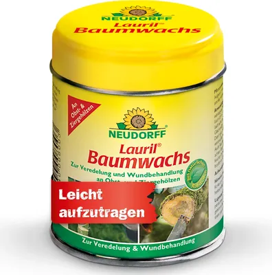 Produktbild von Neudorff Lauril Baumwachs 125 g trocknet innerhalb von 24 Stunden