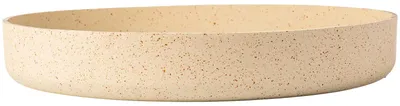 Immagine prodotto di Vaso da fiori ORYVEN in fibra di vetro, color beige Arban, 40 x 6 cm